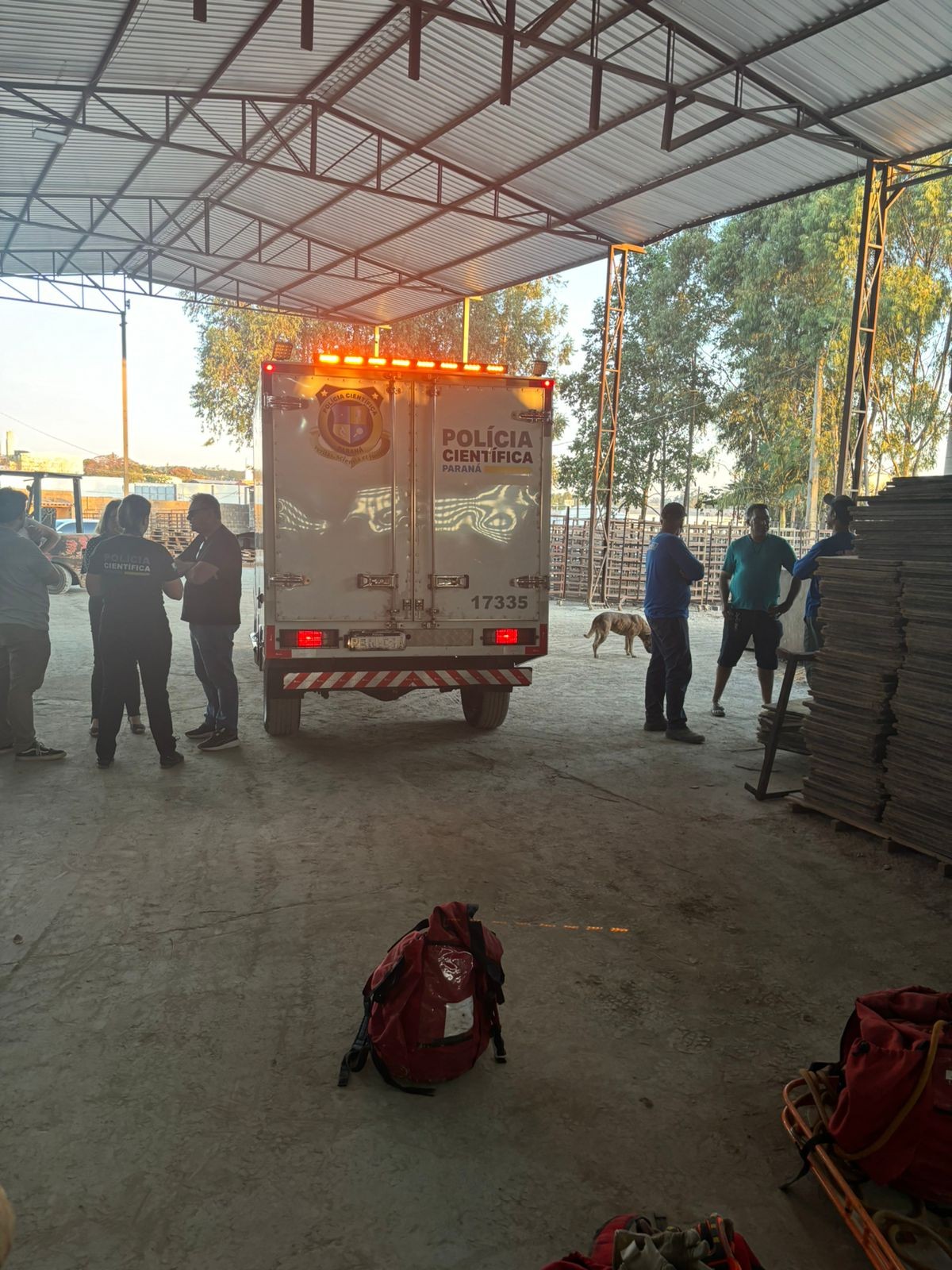 Foto: Corpo de Bombeiros.