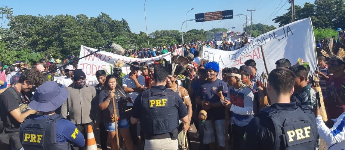 PRF informa que BR-163 em Guaíra foi liberada