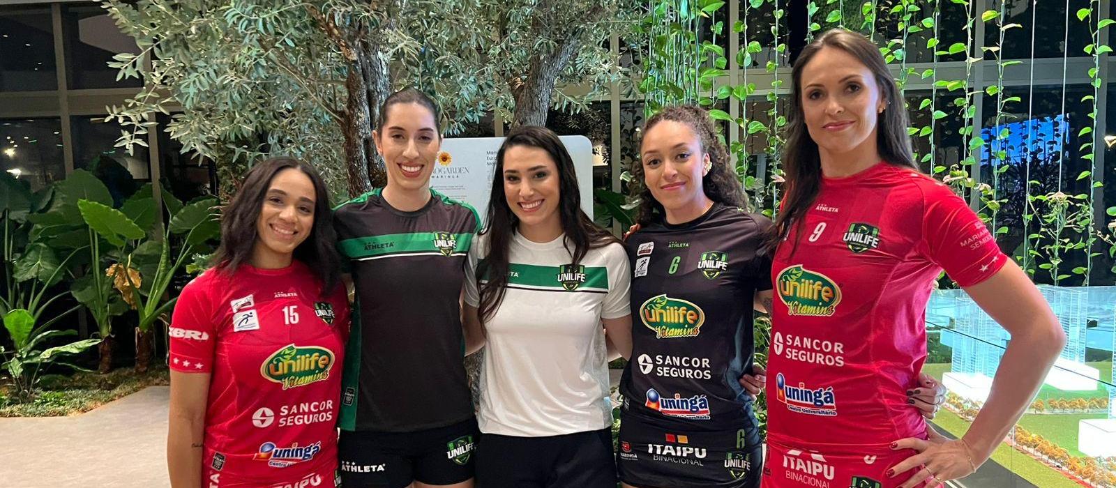 Unilife Maringá Vôlei apresenta equipe que vai disputar a Superliga