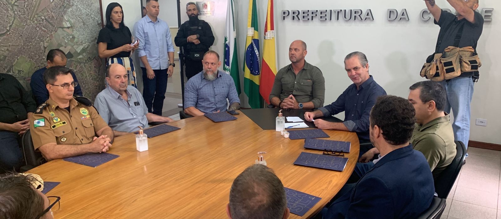 Secretário de Segurança do Paraná lança Operação Integrada I em Maringá