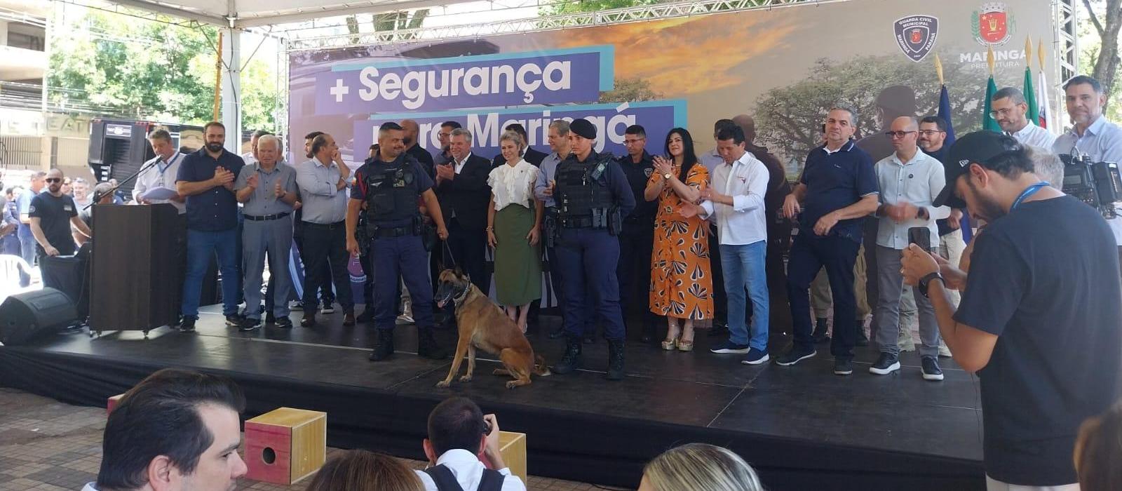 Maringá Mais Segura inclui rondas de guardas municipais em patinetes