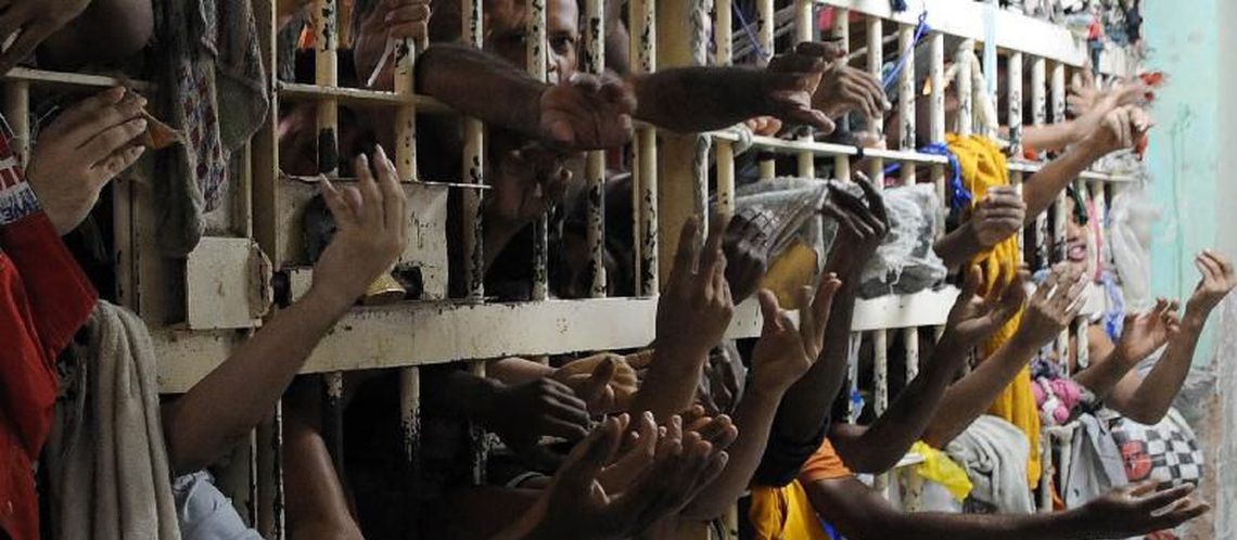 Cárcere tem presos misturados, de alta e baixa periculosidade
