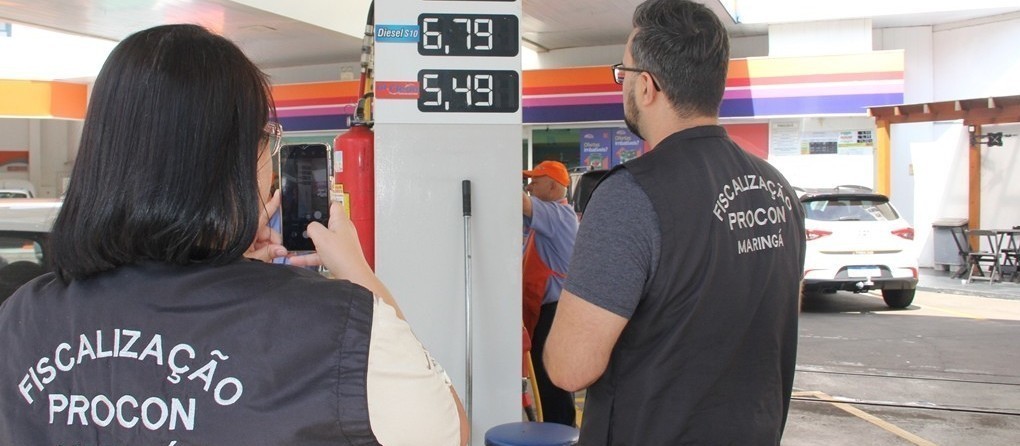 Preço da gasolina em Sarandi reduz em uma semana, aponta Procon