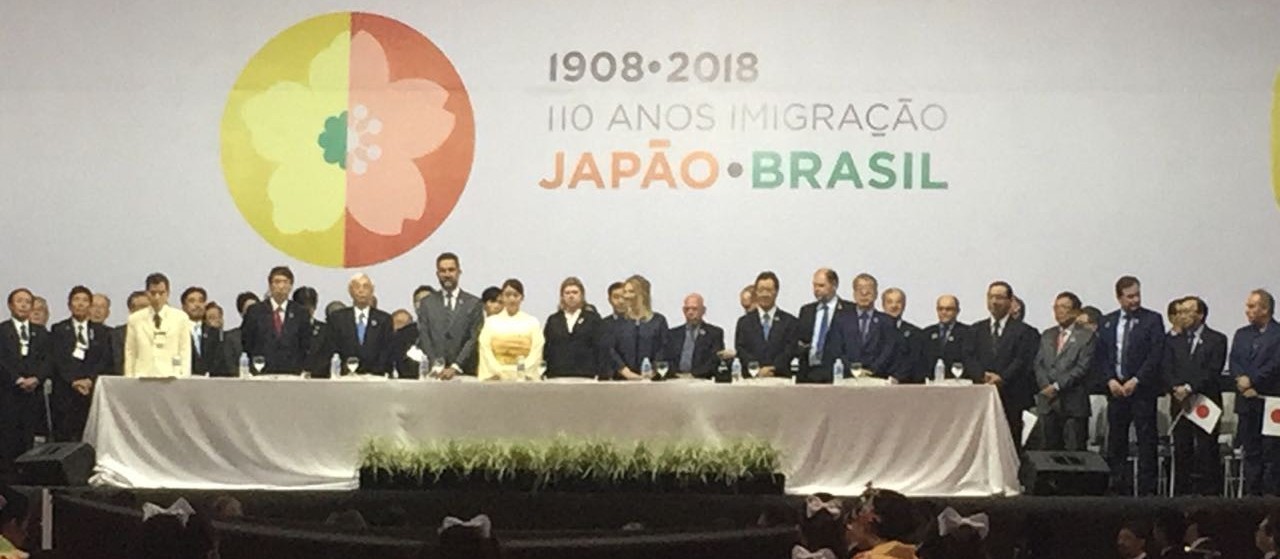 Pioneiros japoneses são homenageados durante abertura da Expo Imin 110 anos