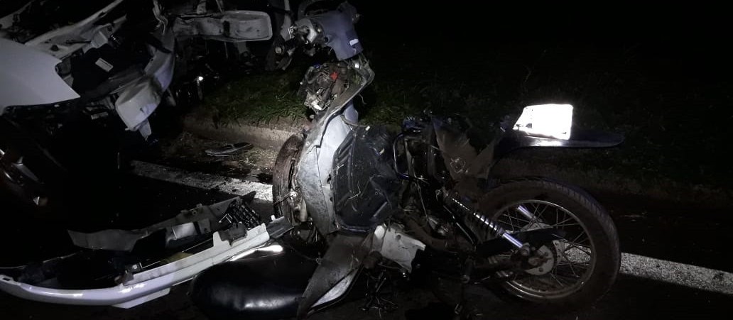 Motociclista morre em acidente na BR-376