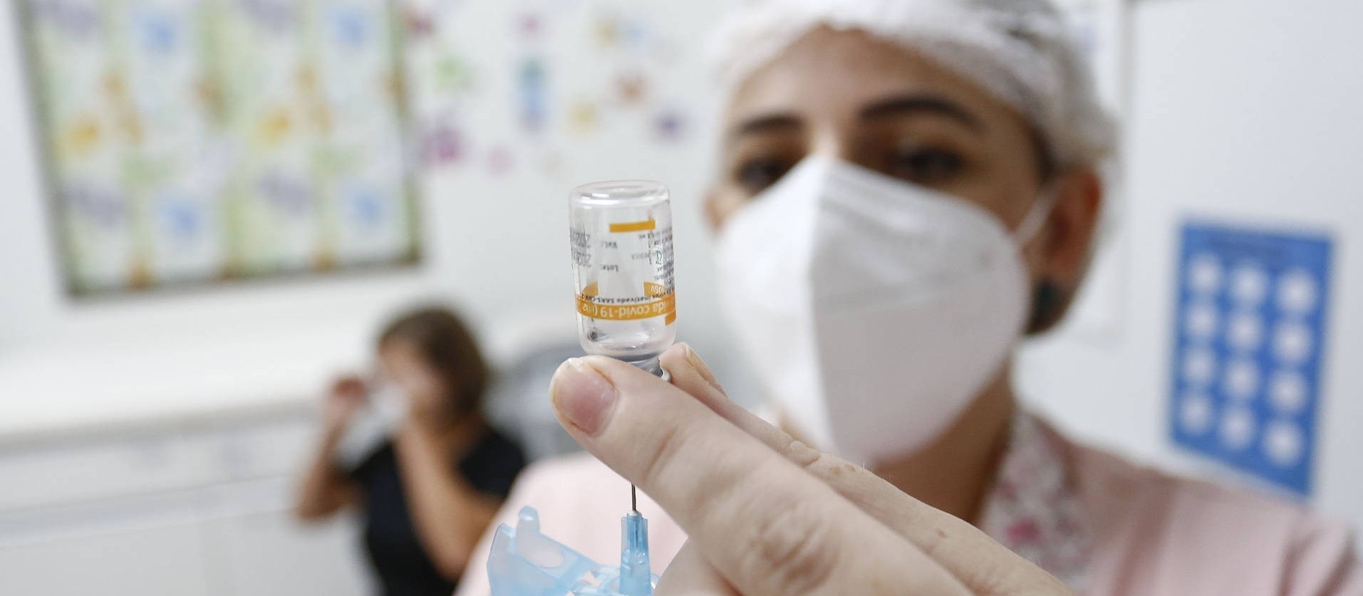 Vacinação da 1º dose contra a Covid-19  será retomada nessa segunda-feira (19)