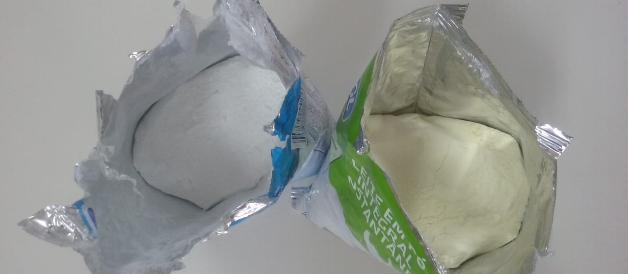 Preso recebe cocaína por Sedex em embalagem de leite em pó