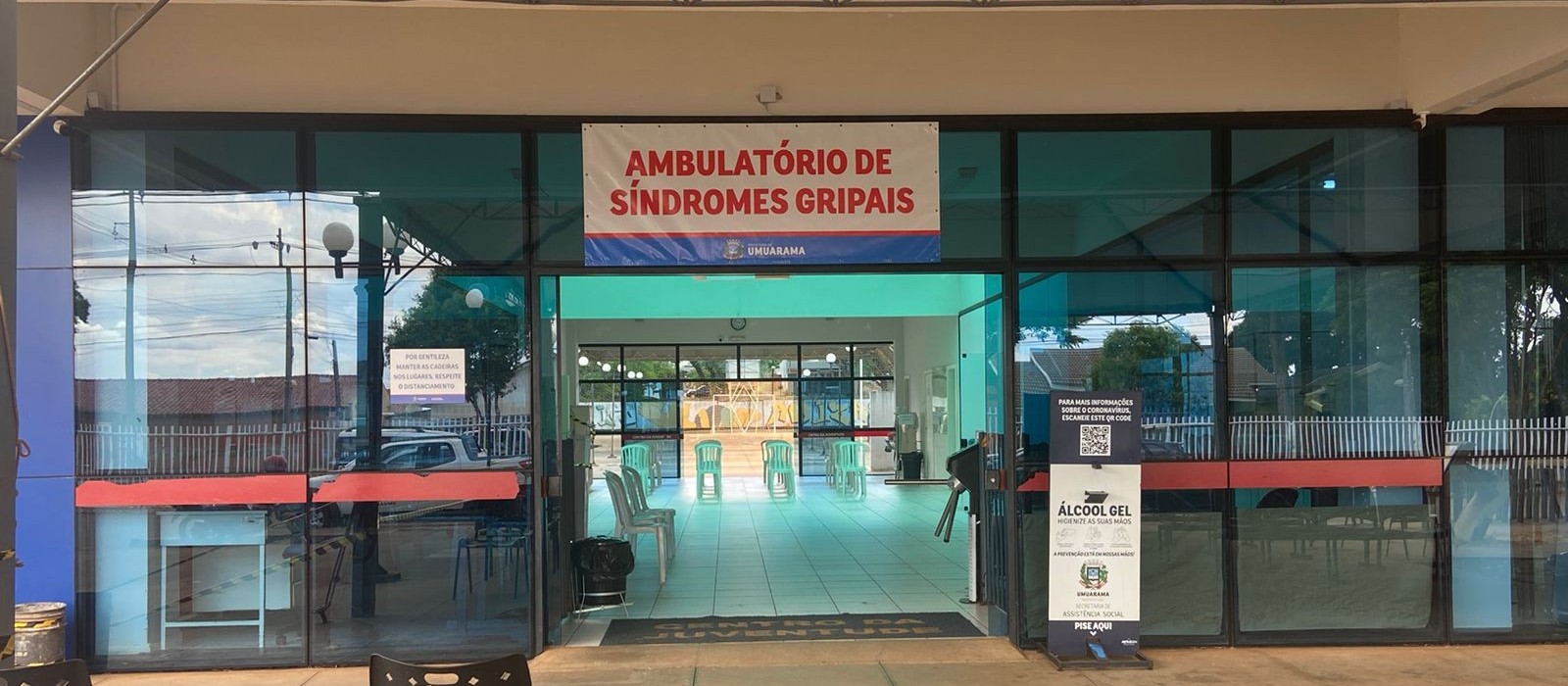 Centro da Juventude de Umuarama é transformado em ambulatório