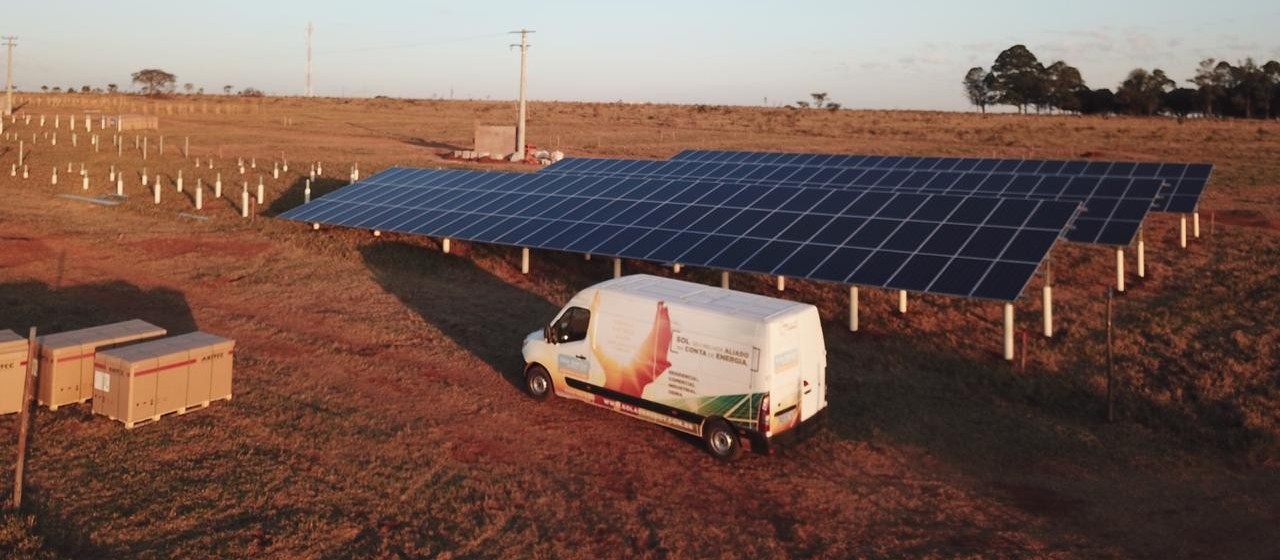 Condomínio solar é instalado em Campo Grande 