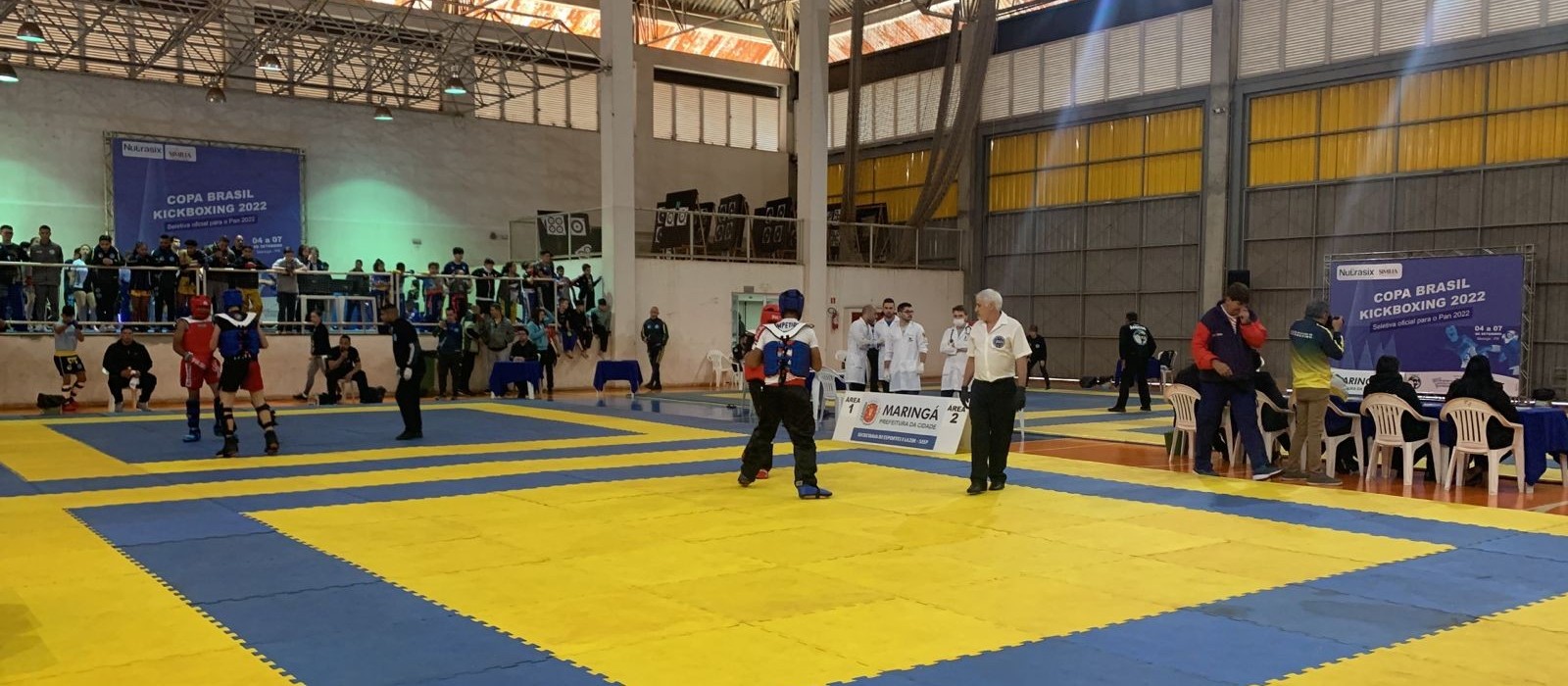 Mais de 800 atletas participam da Copa do Brasil de Kickboxing em Maringá