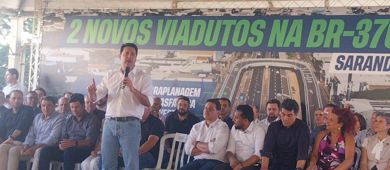 Governador inaugura novos viadutos de Sarandi