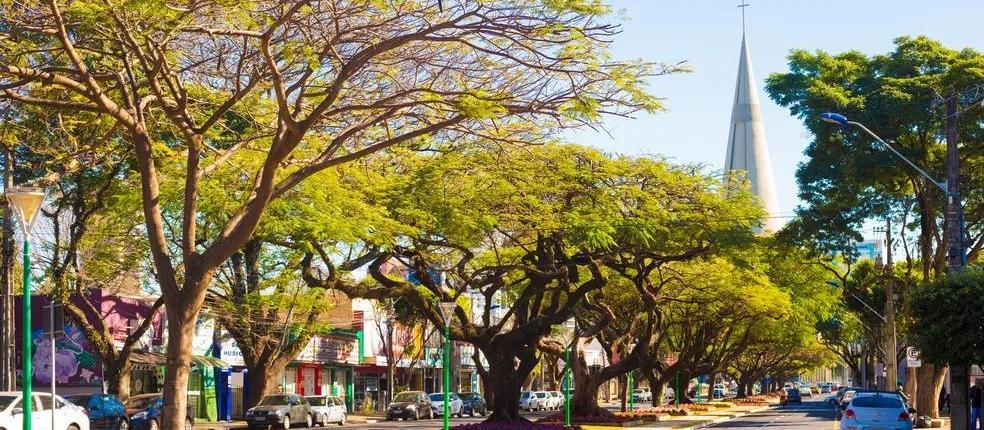 Sábado (12) de sol e temperaturas mais altas em Maringá