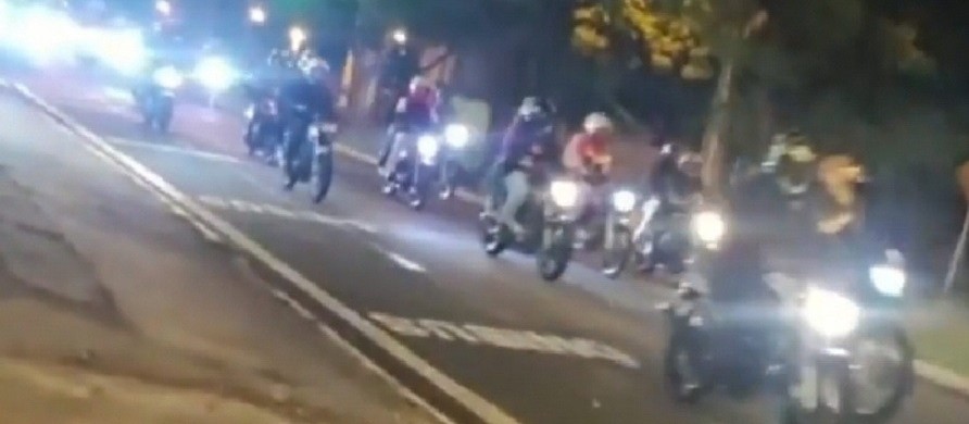 Encontro de motociclistas termina em prisão e veículos apreendidos em Maringá