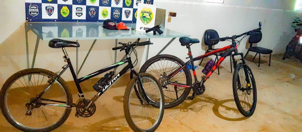 Dois adolescentes são apreendidos por roubo de bicicleta em Maringá 