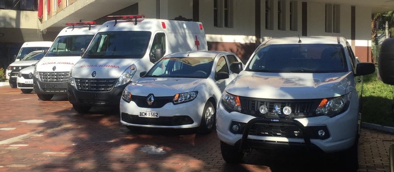 14 veículos são entregues para secretaria de Saúde de Maringá