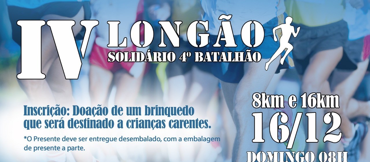 PM abre mil inscrições para Longão Solidário em Maringá