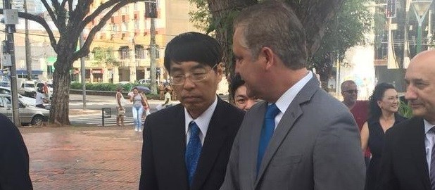 Novo embaixador do Japão no Brasil visita Prefeitura de Maringá