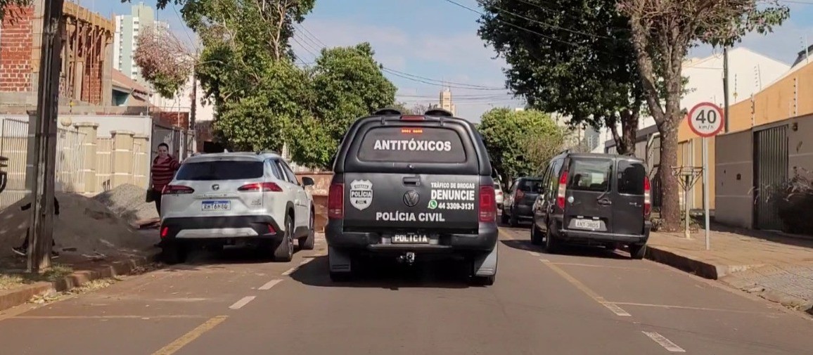 Polícia Civil desarticula esquema de venda de drogas em Maringá