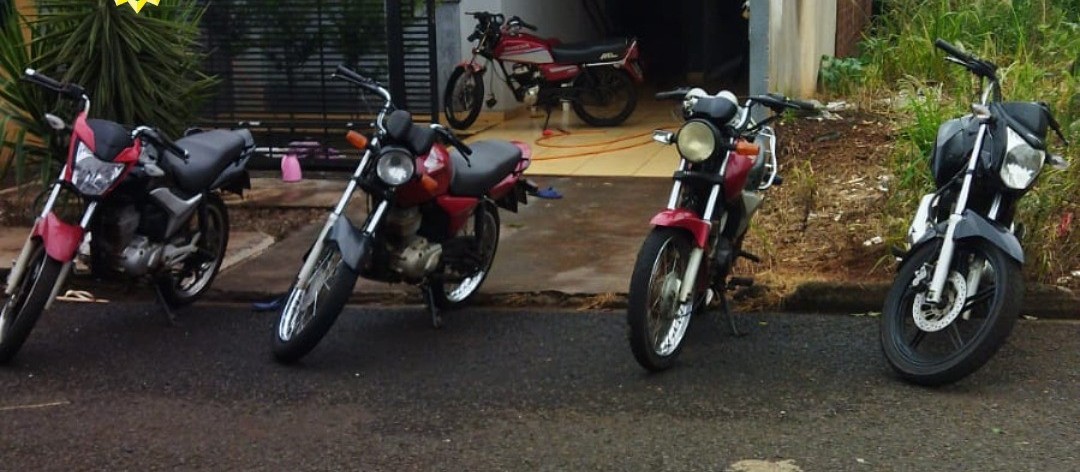 PM recupera sete motocicletas furtadas do pátio do Detran de Maringá