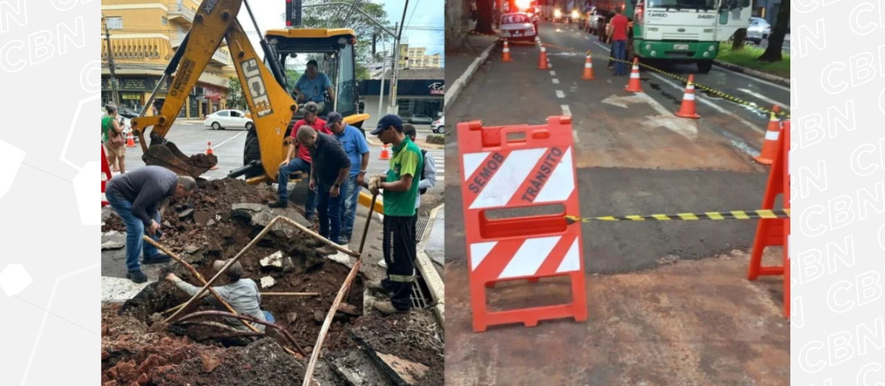 Prefeitura informa prazo para reparo de buraco no centro