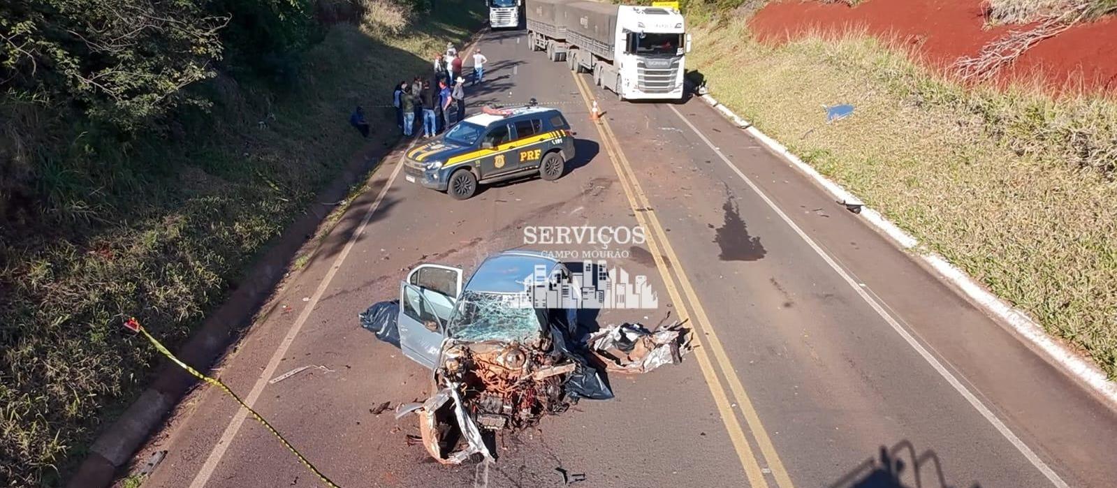 Duas pessoas morrem em acidente na Estrada Boiadeira