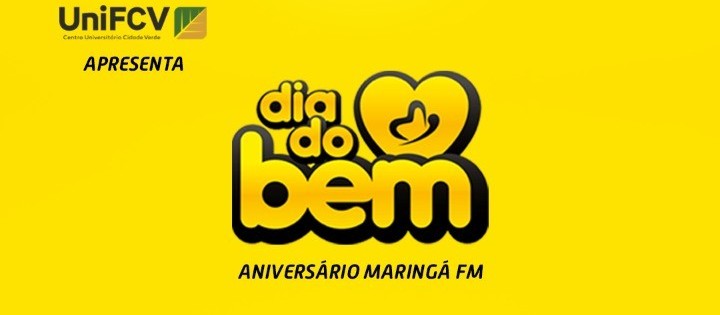 Maringá FM comemora 40 anos com o Dia do Bem