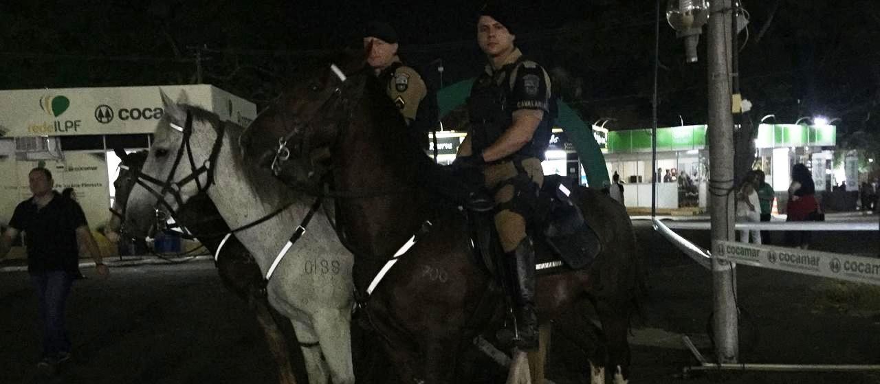 Segurança na Expoingá não interfere no policiamento da cidade