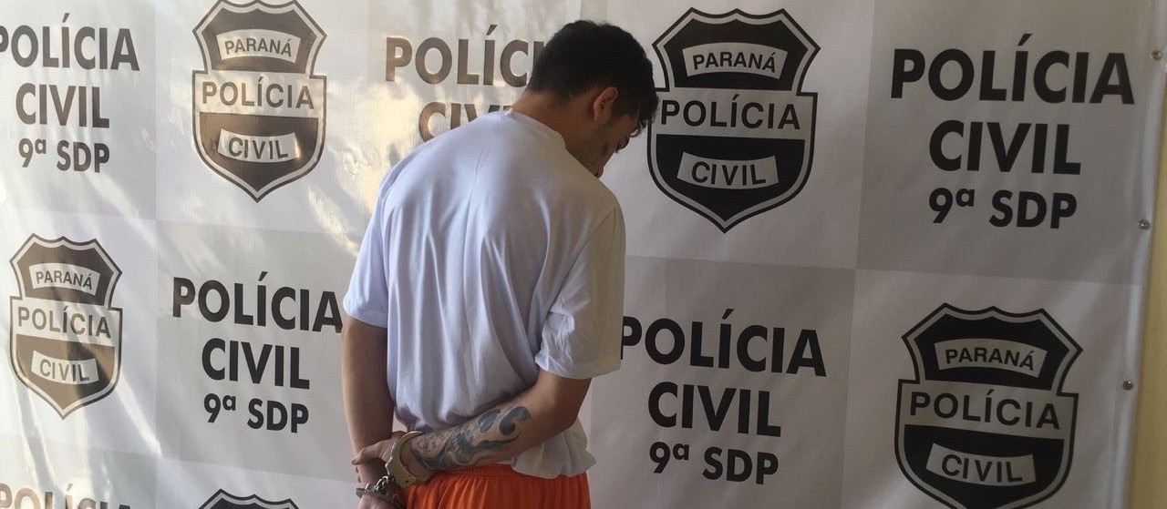 Após ser preso por homicídio, jovem confessa outros crimes praticados em Maringá