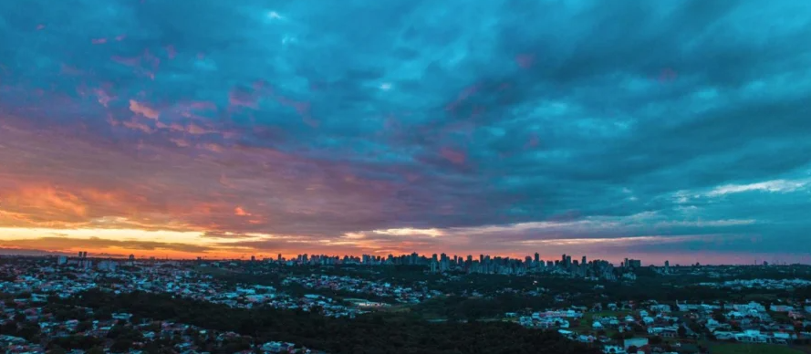 Frio intenso marca o ‘Dia dos Pais’ em Maringá e no Paraná