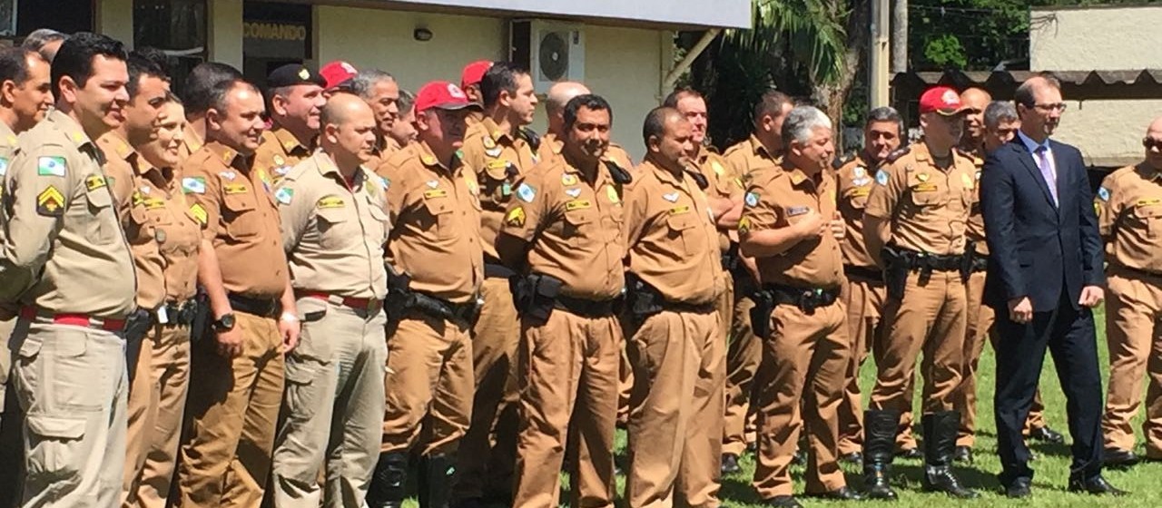 700 policiais militares foram promovidos no Paraná