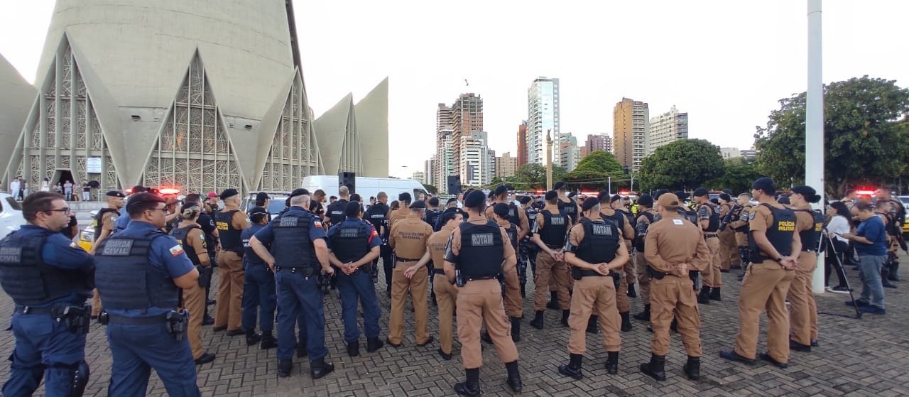 Forças de segurança iniciam trabalho de fiscalização em Maringá e cidades da região