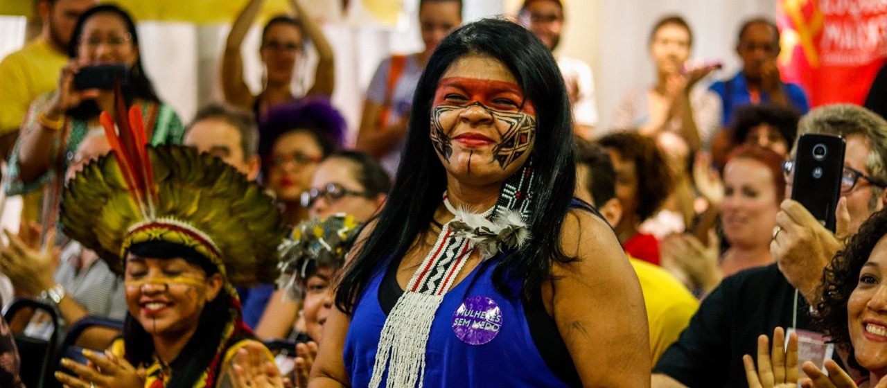 'A democracia precisa ter nossa a nossa cara', diz Sônia Guajajara