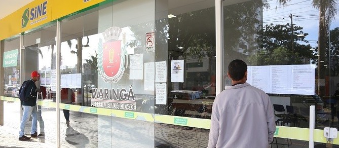 Maringá inicia semana com oferta de 592 vagas de emprego