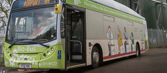 Biobus Geneco entra em circulação na Inglaterra
