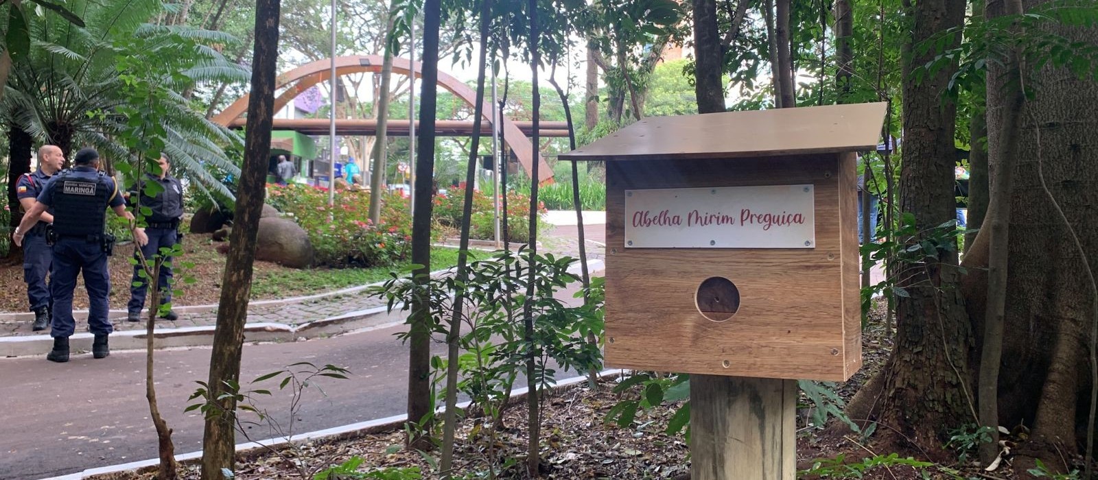 Projeto Poliniza Paraná instala colmeias no Parque do Ingá