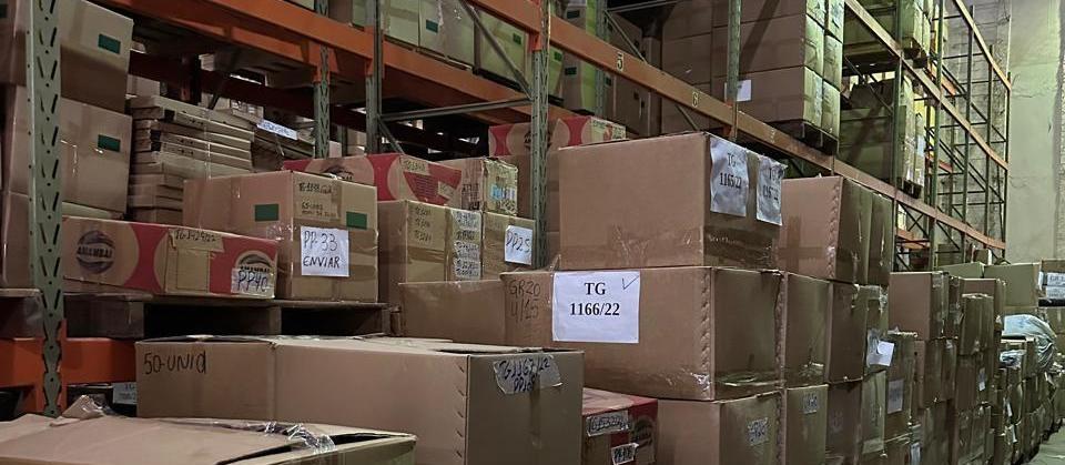 Apaes da região noroeste recebem R$ 2,8 mi em mercadorias apreendidas