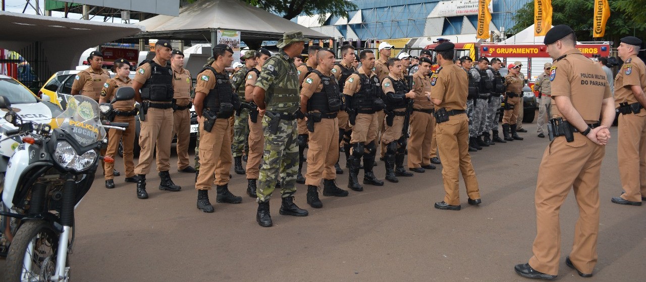 Quase 700 policiais militares estarão nas ruas de Maringá e região no 2º turno