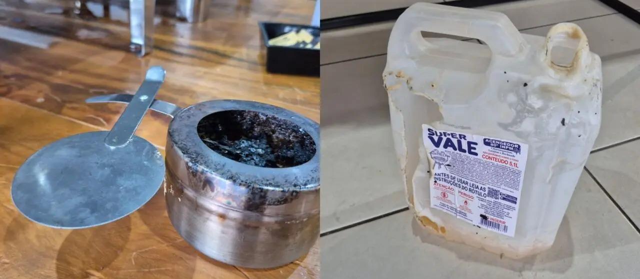 Funcionária de restaurante fica gravemente ferida após sofrer queimaduras durante manuseio de álcool