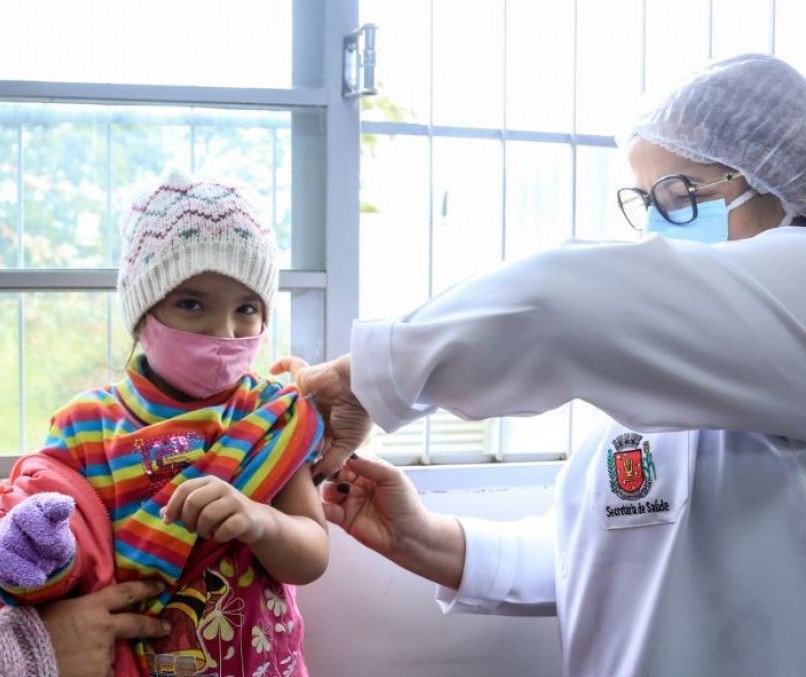 Maringá passa a vacinar crianças contra Covid em UBSs a partir dessa quinta-feira (3)