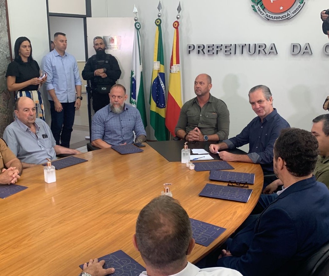 Secretário de Segurança do Paraná lança Operação Integrada I em Maringá