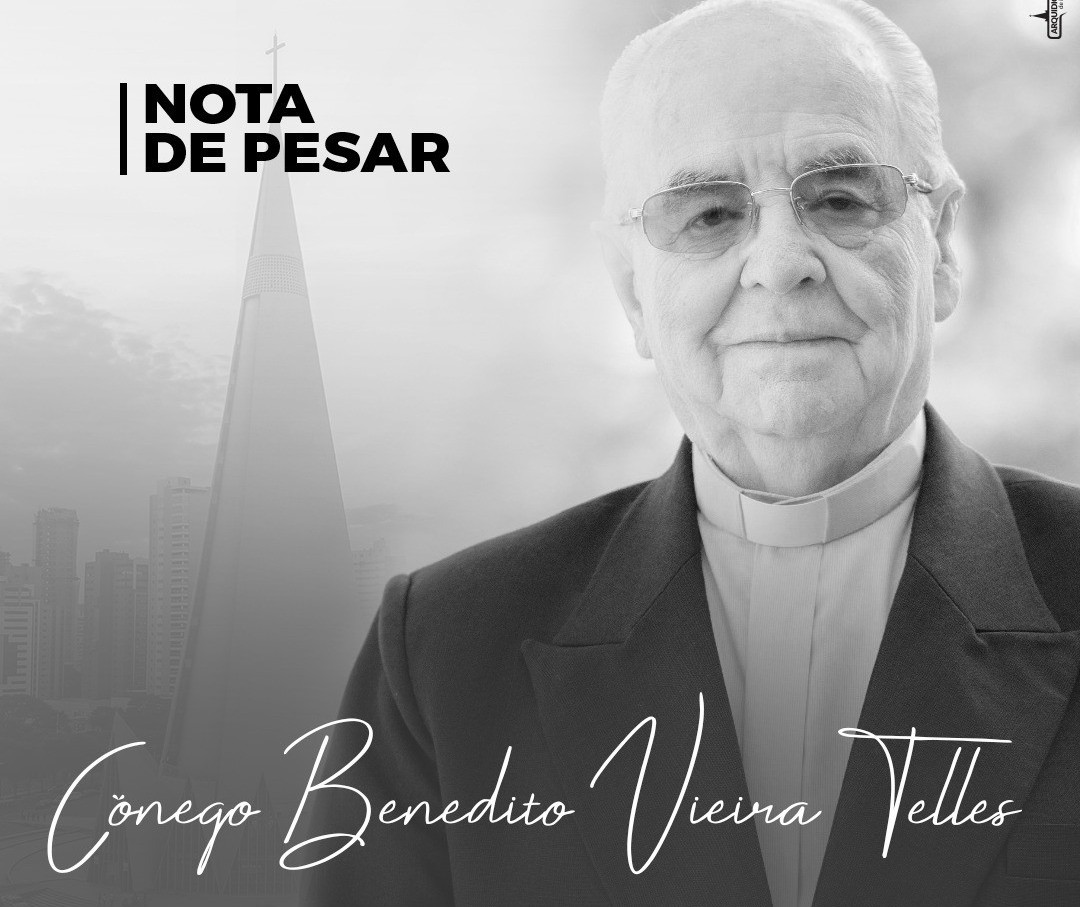 Morre o primeiro padre ordenado de Maringá, cônego Benedito Vieira Telles