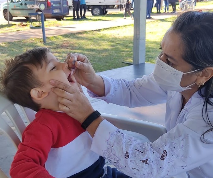 Sábado é dia de vacinação contra a poliomielite em Maringá