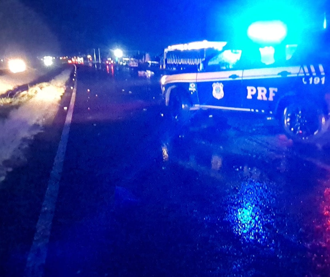 Dois pedestres morrem atropelados na BR-376 em Nova Esperança e em Paranavaí