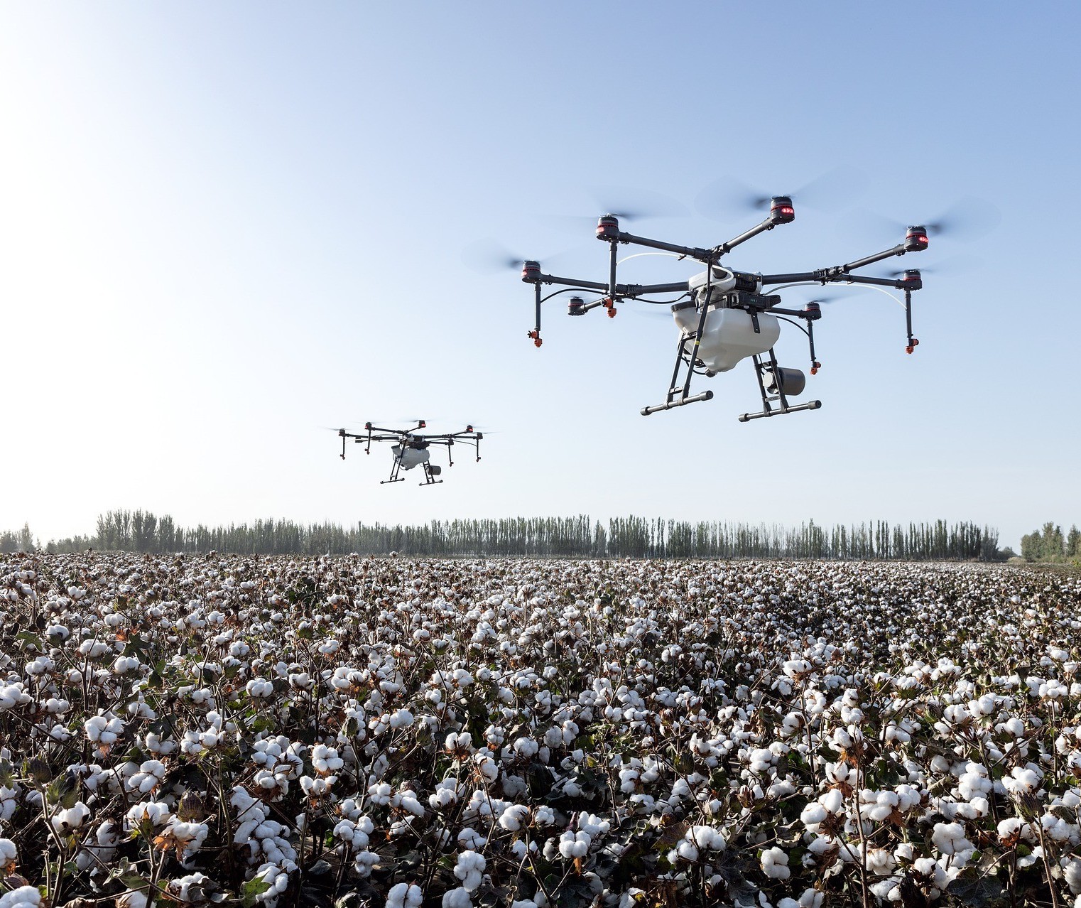 Drones sendo usados em entregas