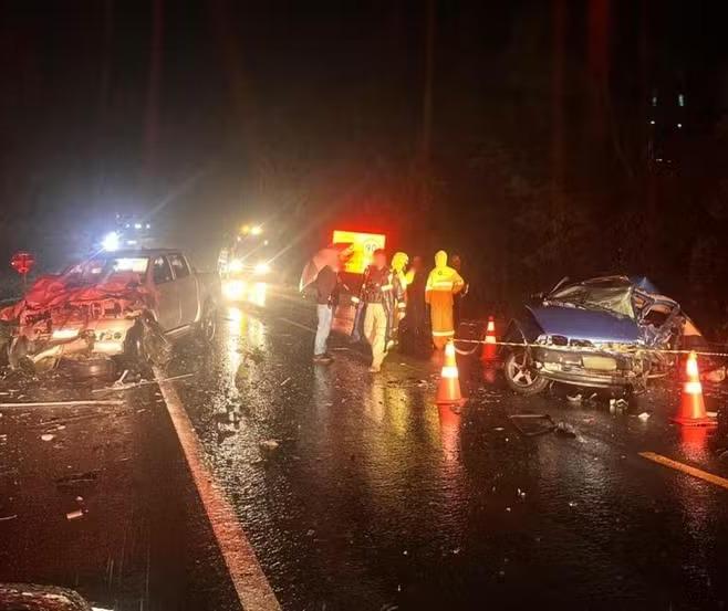 Quatro pessoas morrem em acidente na BR-373, em Guamiranga