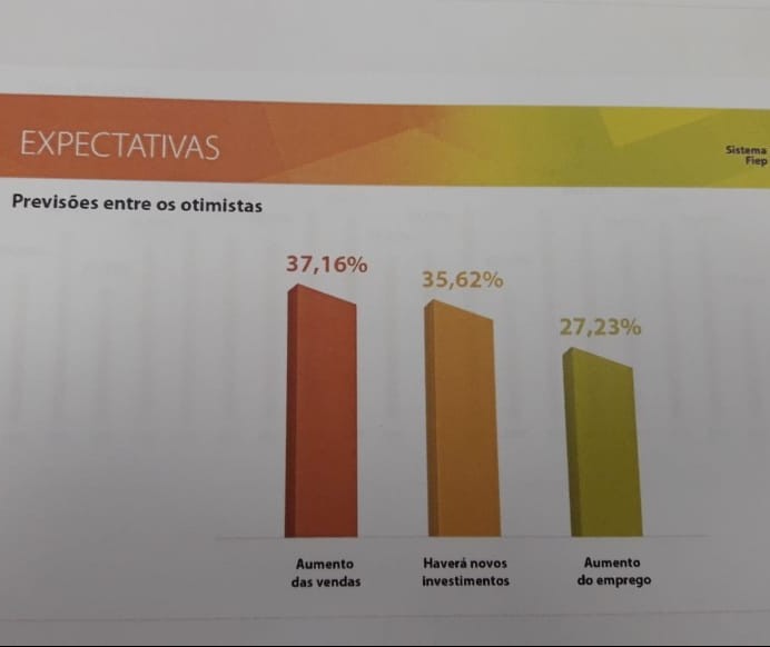 80% das indústrias paranaenses têm expectativa positiva para 2019