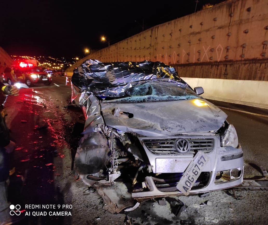 Motorista morre em acidente no Contorno Norte