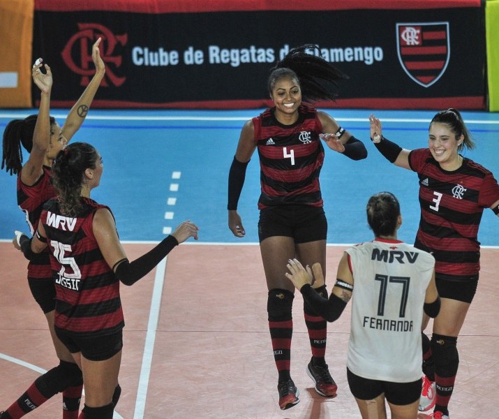 Amavôlei perde para o Flamengo por 3 sets a 0