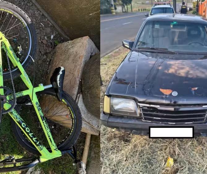 Criança é atropelada e arrastada por motorista em Guarapuava