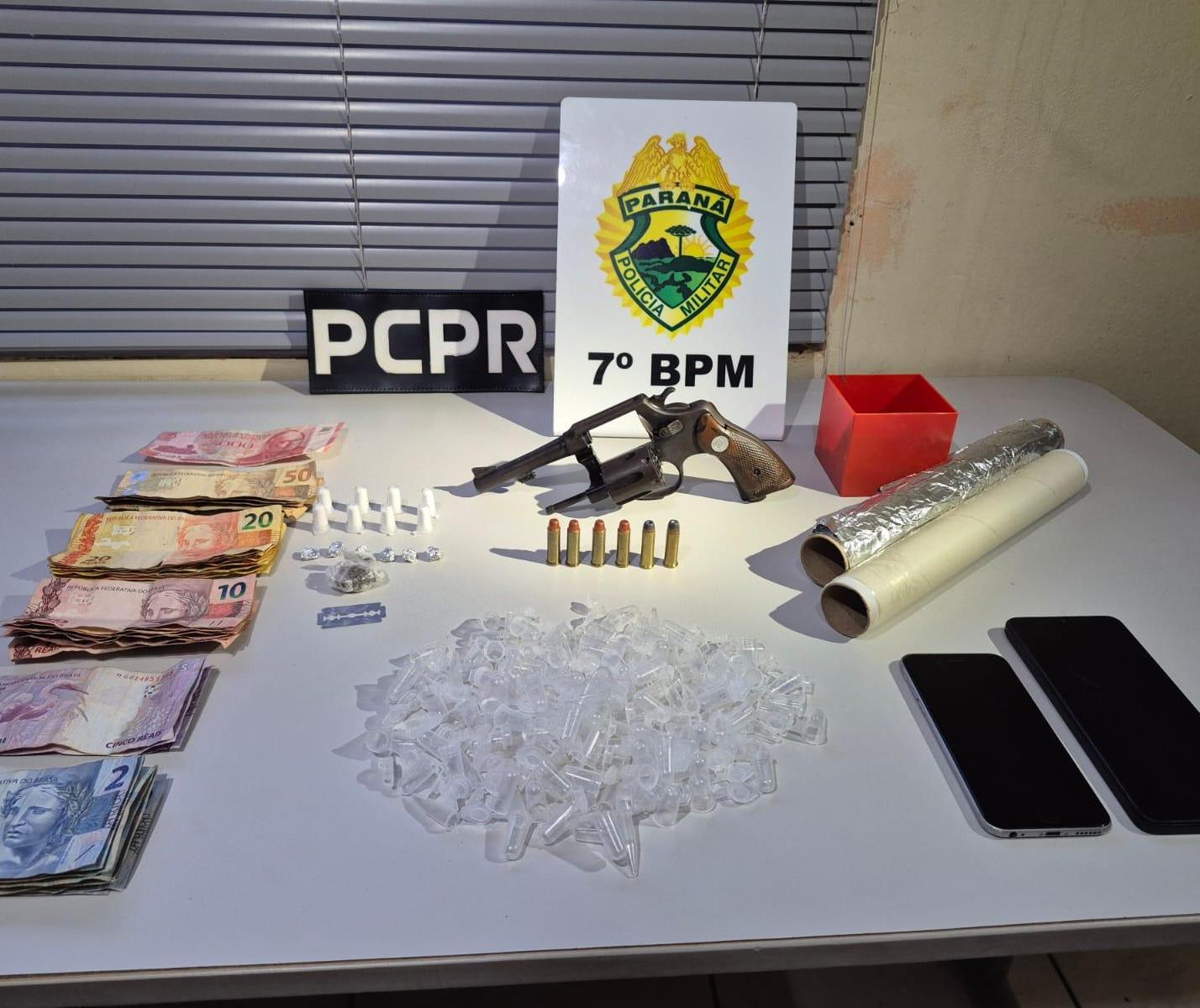 Polícia cumpre 36 mandados em operação contra tráfico de drogas e posse ilegal de armas de fogo em Umuarama